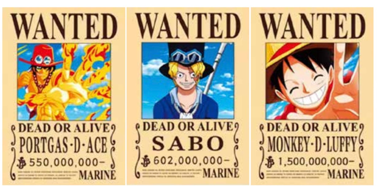 One Peice Wanted Brothers