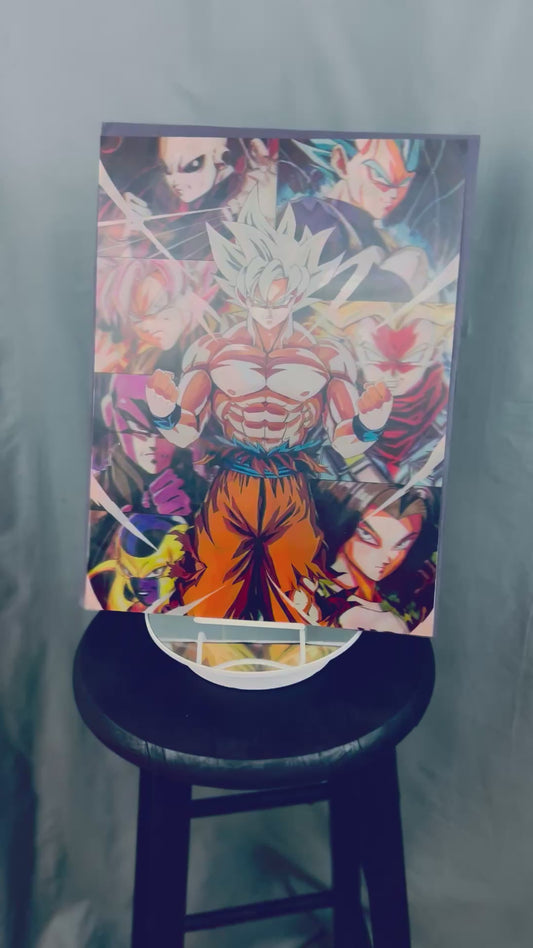 DBZ Goku through time